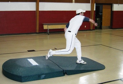 Baseball Pitching Full Wind Up Indoor Mound